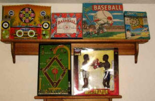 Baseball Game Collection display room
