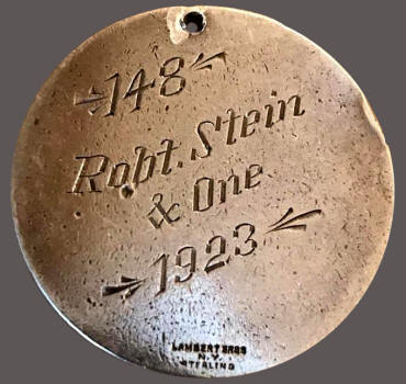 1923 New York Giants Sterling Silver Season Pass
