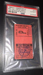 Sept. 20, 1968 Yankee Ticket Stub - Mantle's 536th and Last HR - PSA Authentic
