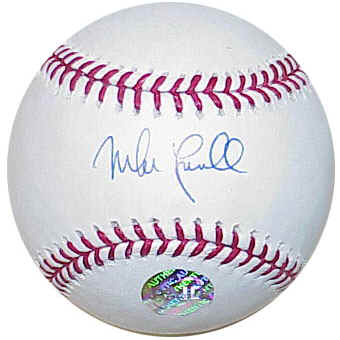 Mike Lowell autographed baseball card (Florida Marlins) 2003 Upper Deck MVP  #83