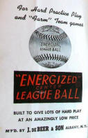 1965 Energized Center deBeer Baseball