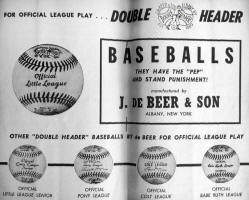 1965 deBeer Baseballs