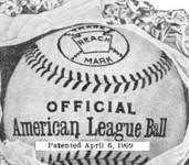 April 6, 1909 Patent date OAL Baseball