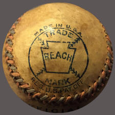 1908 Reach Official American League Baseball