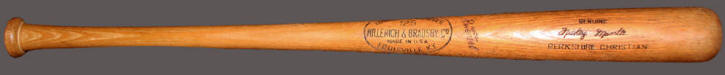 Mickey Mantle Louisville Slugger K55 College Baseball Bat
