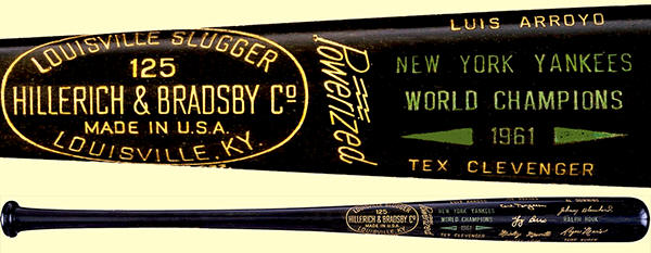 World Series Black bat