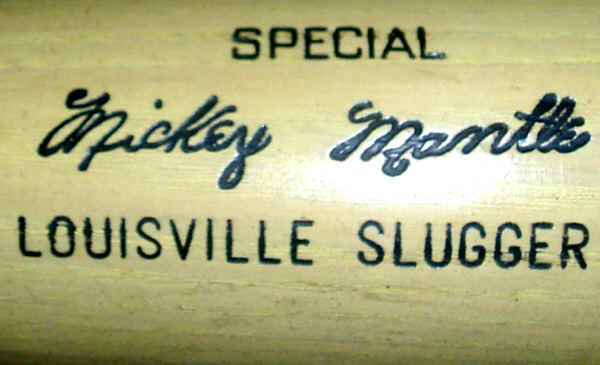Mickey Mantle Vintage 1965-79 32" Louisville Slugger 125