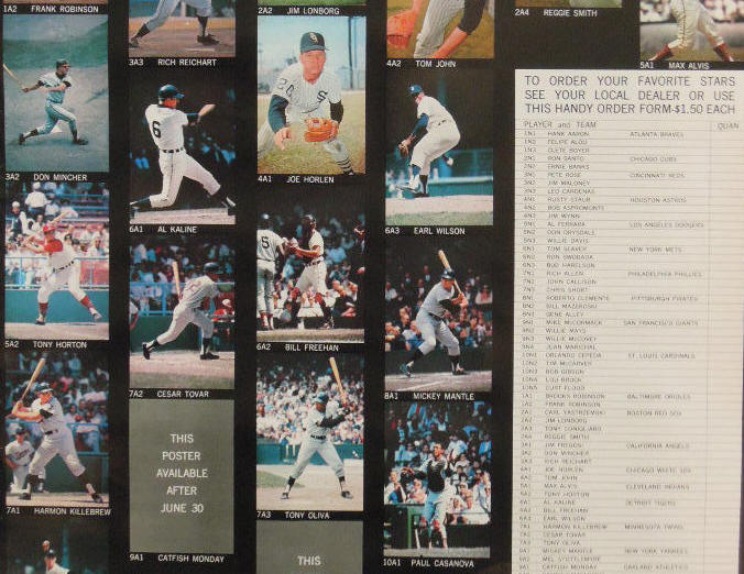 Bill Mazeroski Signed Original Sports Illustrated 24x36 Poster