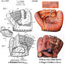 1947 Patent & Wilson 3 Finger Ball Hawk 1622