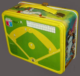 1968 MLBPA Magnetic Game Lunch Kit