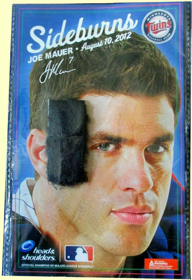 Joe Mauer's sideburns